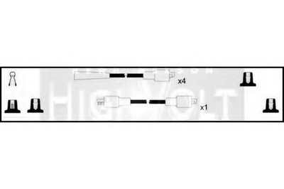 Комплект проводов зажигания HighVolt STANDARD купить