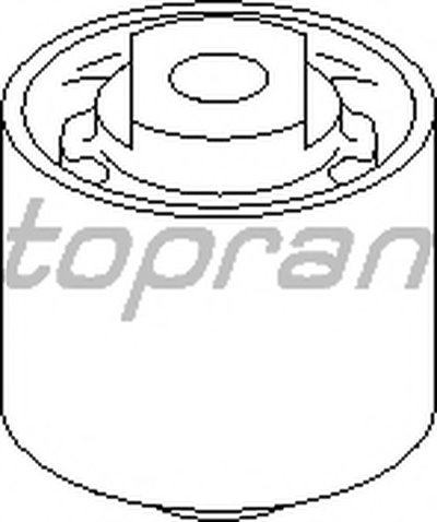 Втулка, балка моста TOPRAN купить