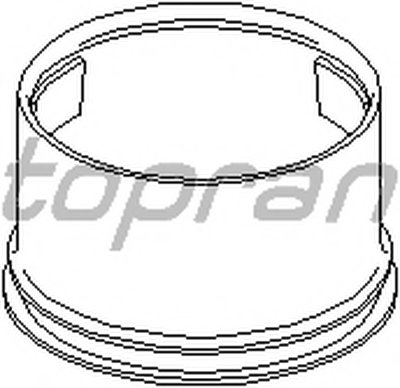 Защитный колпак / пыльник, амортизатор TOPRAN купить