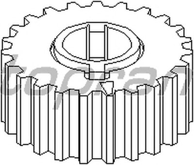 Шестерня, коленчатый вал TOPRAN купить
