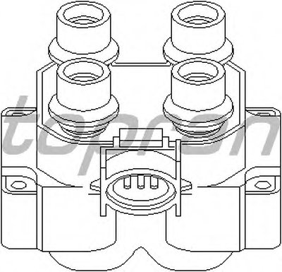 Катушка зажигания TOPRAN купить