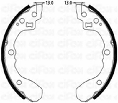 Комплект тормозных колодок CIFAM купить
