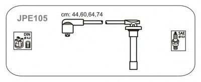 Комплект проводов зажигания JANMOR купить