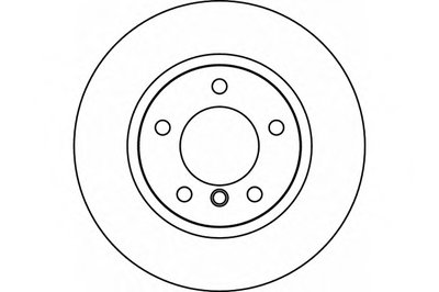 Тормозной диск перед. BMW 1(E81/87/88) / 3(E90) 03-13 (292x2