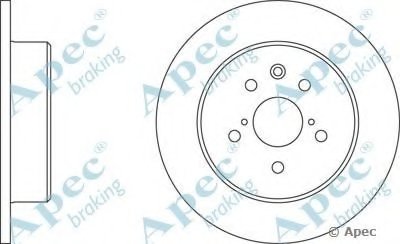 Тормозной диск APEC braking купить