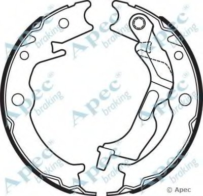 Тормозные колодки APEC braking купить