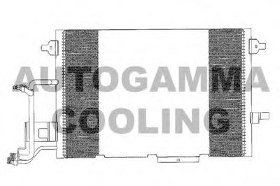 Конденсатор, кондиционер AUTOGAMMA купить
