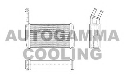 Теплообменник, отопление салона AUTOGAMMA купить
