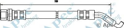 Тормозной шланг APEC braking купить