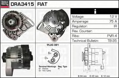 Генератор Remanufactured REMY (Light Duty) DELCO REMY купить