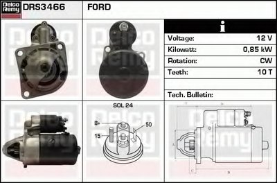 Стартер Remanufactured REMY (Light Duty) DELCO REMY купить