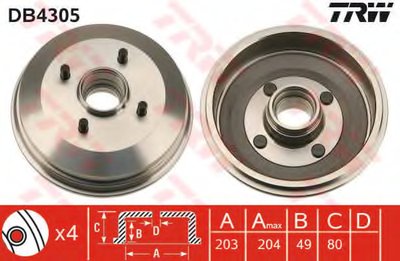 Тормозной барабан TRW купить