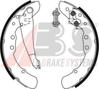Комплект тормозных колодок A.B.S. купить