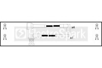 Комплект проводов зажигания ElectroSpark STANDARD купить