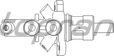 Главный тормозной цилиндр Pompa hamulcowa (25,4mm) BMW 5 (E39), 7 (E38) 2.0-5.4 12.94-05.04