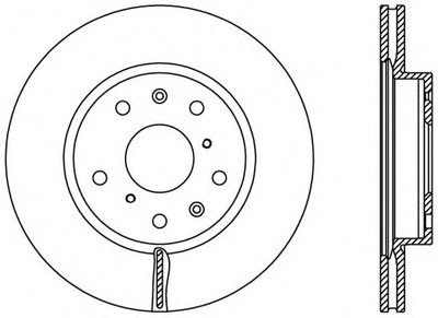 Тормозной диск ADAPTIVE OPEN PARTS купить