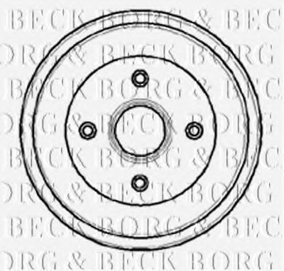 Тормозной барабан BORG & BECK купить