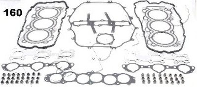 Комплект прокладок, головка цилиндра JAPKO купить
