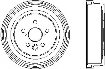 Тормозной барабан HELLA купить