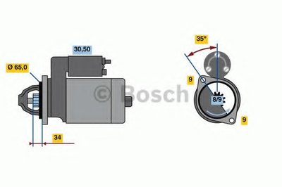 Стартер BOSCH купить