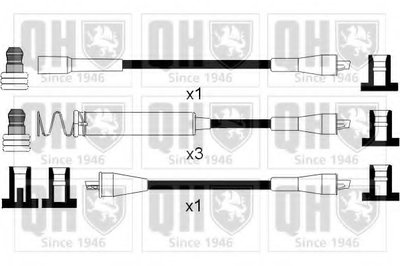 Комплект проводов зажигания CI QUINTON HAZELL купить
