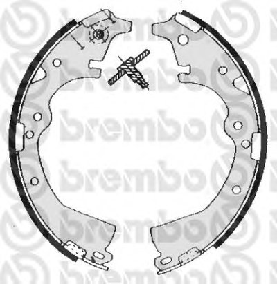 Комплект тормозных колодок BREMBO купить