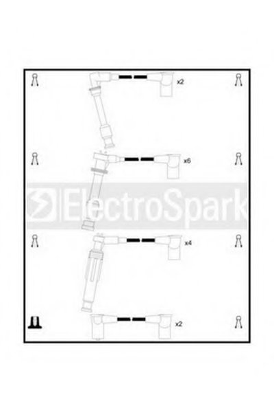 Комплект проводов зажигания ElectroSpark STANDARD купить