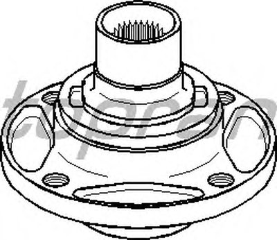 ? колесн. ступицы = TOPRAN купить