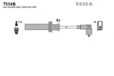 Комплект проводов зажигания TESLA купить