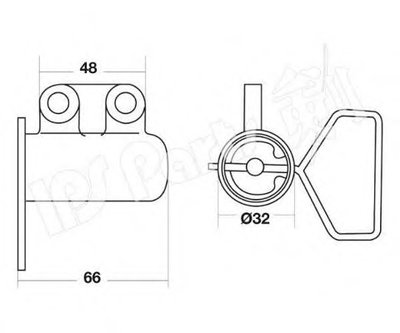 Устройство для натяжения ремня, ремень ГРМ IPS Parts IPS Parts купить