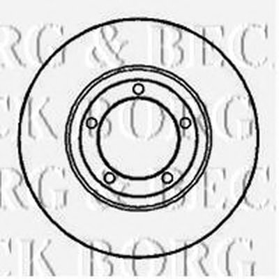 Тормозной диск BORG & BECK купить