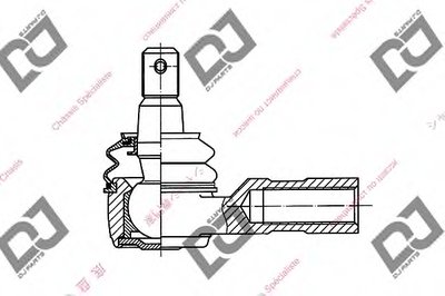 Наконечник поперечной рулевой тяги DJ PARTS купить