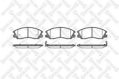 Комплект тормозных колодок, дисковый тормоз STELLOX купить