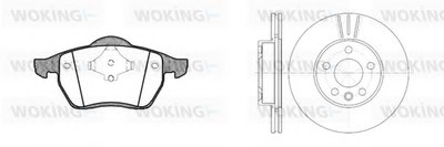Комплект тормозов, дисковый тормозной механизм WOKING купить