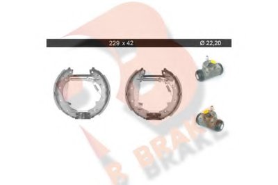 Комплект тормозных колодок R BRAKE купить