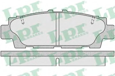 Комплект тормозных колодок, дисковый тормоз LPR купить