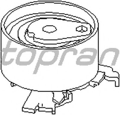 Натяжной ролик, ремень ГРМ TOPRAN купить