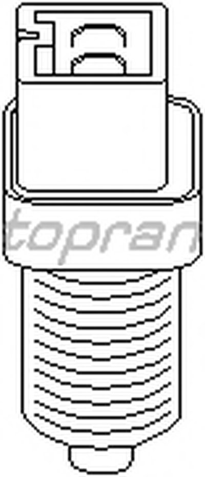 Выключатель, привод тормоза (механизм газораспределения); Выключатель, привод сцепления (управление двигателем) TOPRAN купить