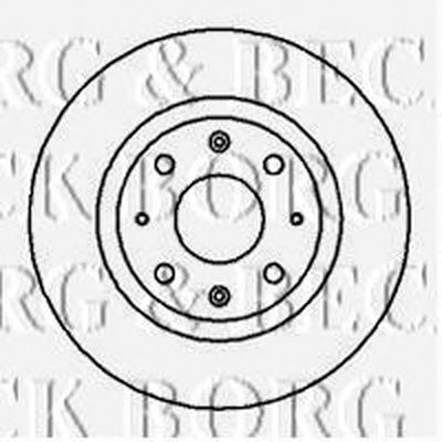 Тормозной диск BORG & BECK купить
