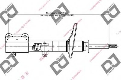 Амортизатор DJ PARTS купить