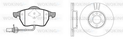 Комплект тормозов, дисковый тормозной механизм WOKING купить