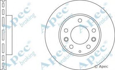 Тормозной диск APEC braking купить