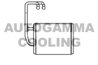 Теплообменник, отопление салона AUTOGAMMA купить