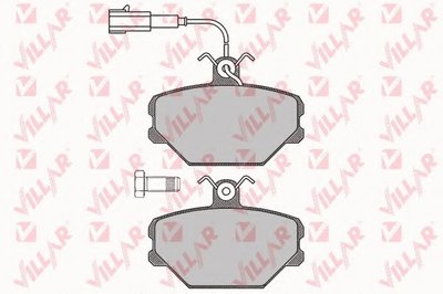 Комплект тормозных колодок, дисковый тормоз VILLAR купить
