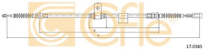 Трос, стояночная тормозная система COFLE купить