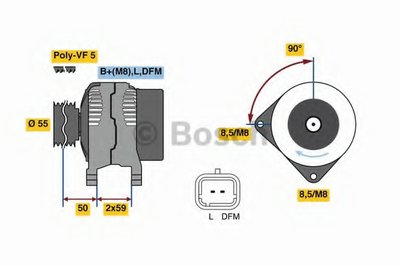 Генератор BOSCH купить