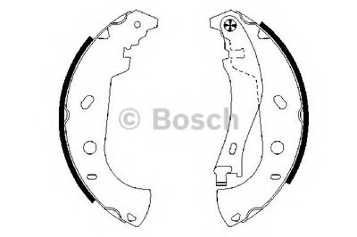 Комплект тормозных колодок BOSCH купить