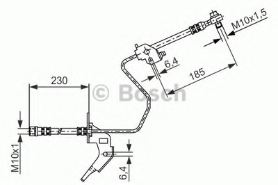 Тормозной шланг BOSCH купить