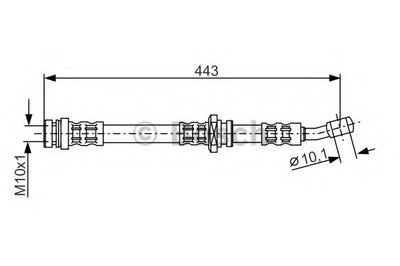 Тормозной шланг BOSCH купить