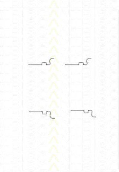 Комплектующие, колодки дискового тормоза TRISCAN купить